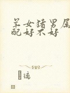 羊女猪男属相婚配好不好