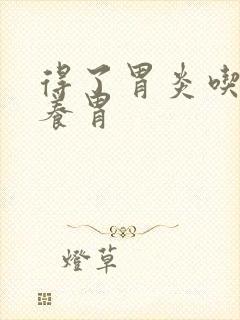 得了胃炎吃什么养胃