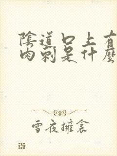 阴道口上有白色肉刺是什么