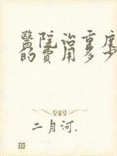 医院治重度忧郁的费用多少钱封面