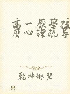 高一厌学孩子怎么心理疏导好
