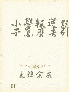 小学叛逆期的孩子怎么去引导