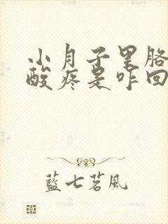 小月子里胳膊腿酸疼是咋回事呢封面