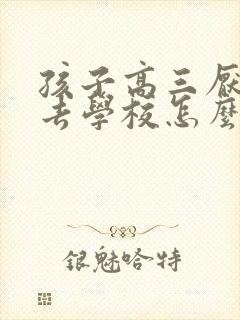 孩子高三厌学不去学校怎么办