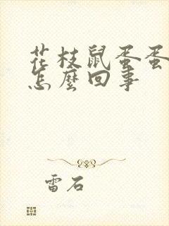 花枝鼠蛋蛋肿大怎么回事