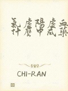 气虚阳虚血虚吃什么中成药