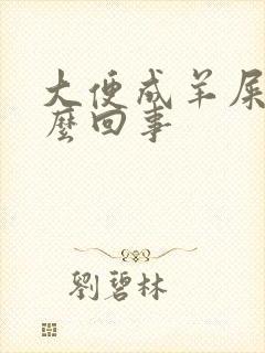大便成羊屎蛋怎么回事封面