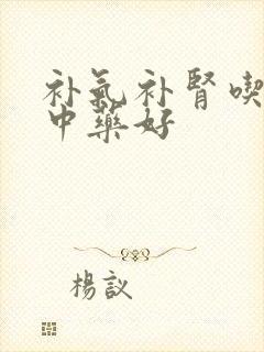 补气补肾吃什么中药好封面