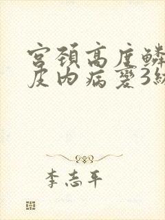 宫颈高度鳞状上皮内病变3级
