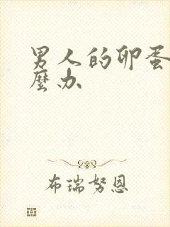 男人的卵蛋痛怎么办