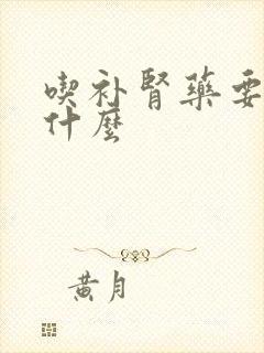 吃补肾药要注意什么封面