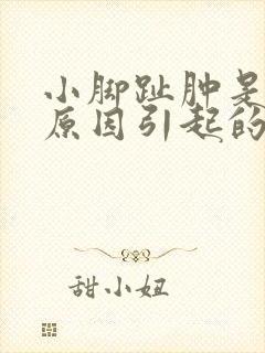 小脚趾肿是什么原因引起的