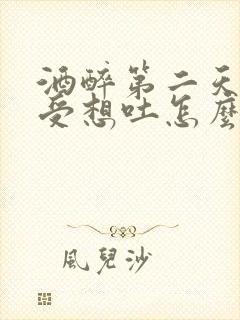 酒醉第二天胃难受想吐怎么办