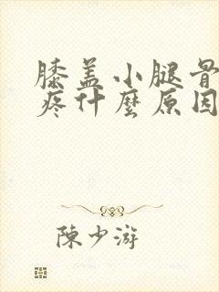 膝盖小腿骨头里疼什么原因