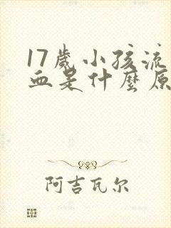 17岁小孩流鼻血是什么原因