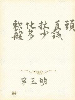 软化拉直头发一般多少钱
