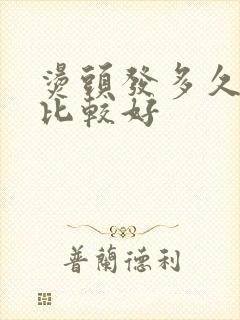 烫头发多久一次比较好