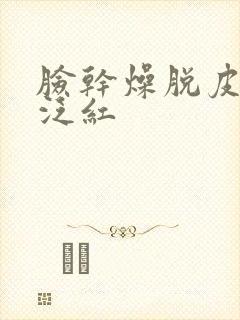 脸干燥脱皮紧绷泛红