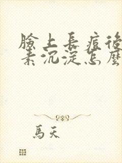 脸上长痘后黑色素沉淀怎么去除封面