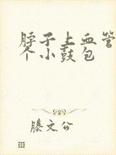 脖子上血管上有个小鼓包