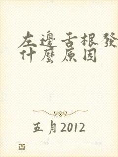 左边舌根发麻是什么原因
