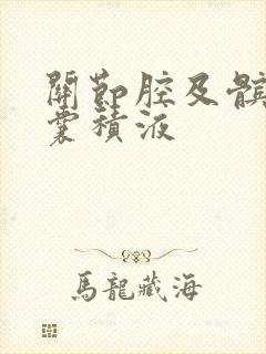 关节腔及髌骨上囊积液