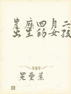 农历四月二十八出生的女孩是什么命封面