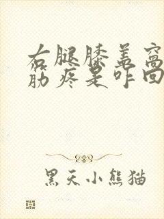 右腿膝盖窝外侧筋疼是咋回事封面