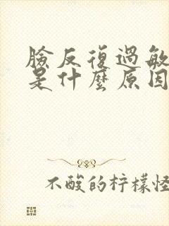脸反复过敏红痒是什么原因