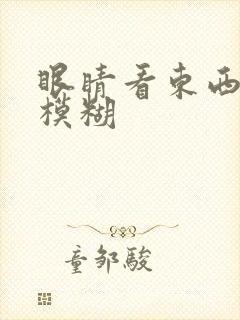 眼睛看东西白色模糊