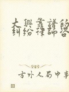 大兴靠谱的经济纠纷律师咨询律所