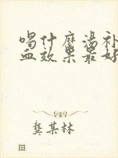 喝什么汤补气补血效果最好最快封面