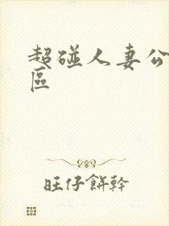 超碰人妻公开一区