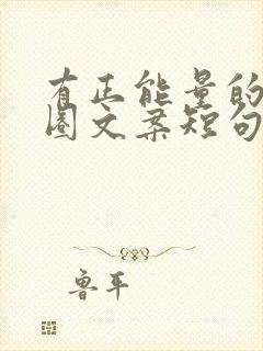 有正能量的朋友圈文案短句
