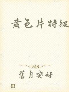 黄色片特级.
