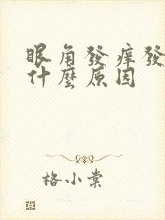 眼角发痒发红是什么原因