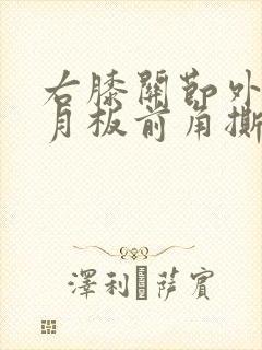 右膝关节外侧半月板前角撕裂3度