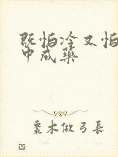 既怕冷又怕热的中成药