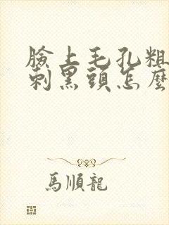 脸上毛孔粗大粉刺黑头怎么办