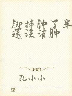 脚摔肿了半个月还没消肿封面