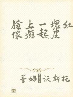脸上一块红红的像癣起皮