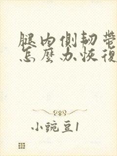 腿内侧韧带拉伤怎么办恢复快