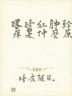 眼睛红肿干涩发痒是什么原因引起的封面