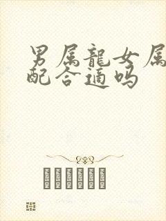 男属龙女属虎婚配合适吗