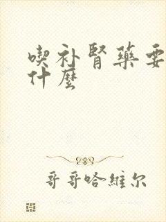 吃补肾药要注意什么封面