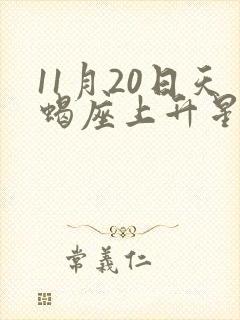 11月20日天蝎座上升星座