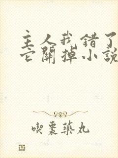 主人我错了请把它关掉小说