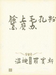 脸上毛孔粉刺多怎么办