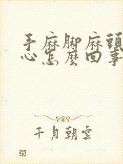 手麻脚麻头晕恶心怎么回事