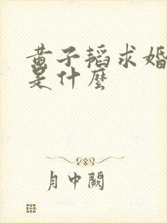 黄子韬求婚综艺是什么
